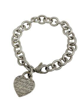 Tiffany & Co Bracelet Return to Heart Tag 925 Sterling Silver